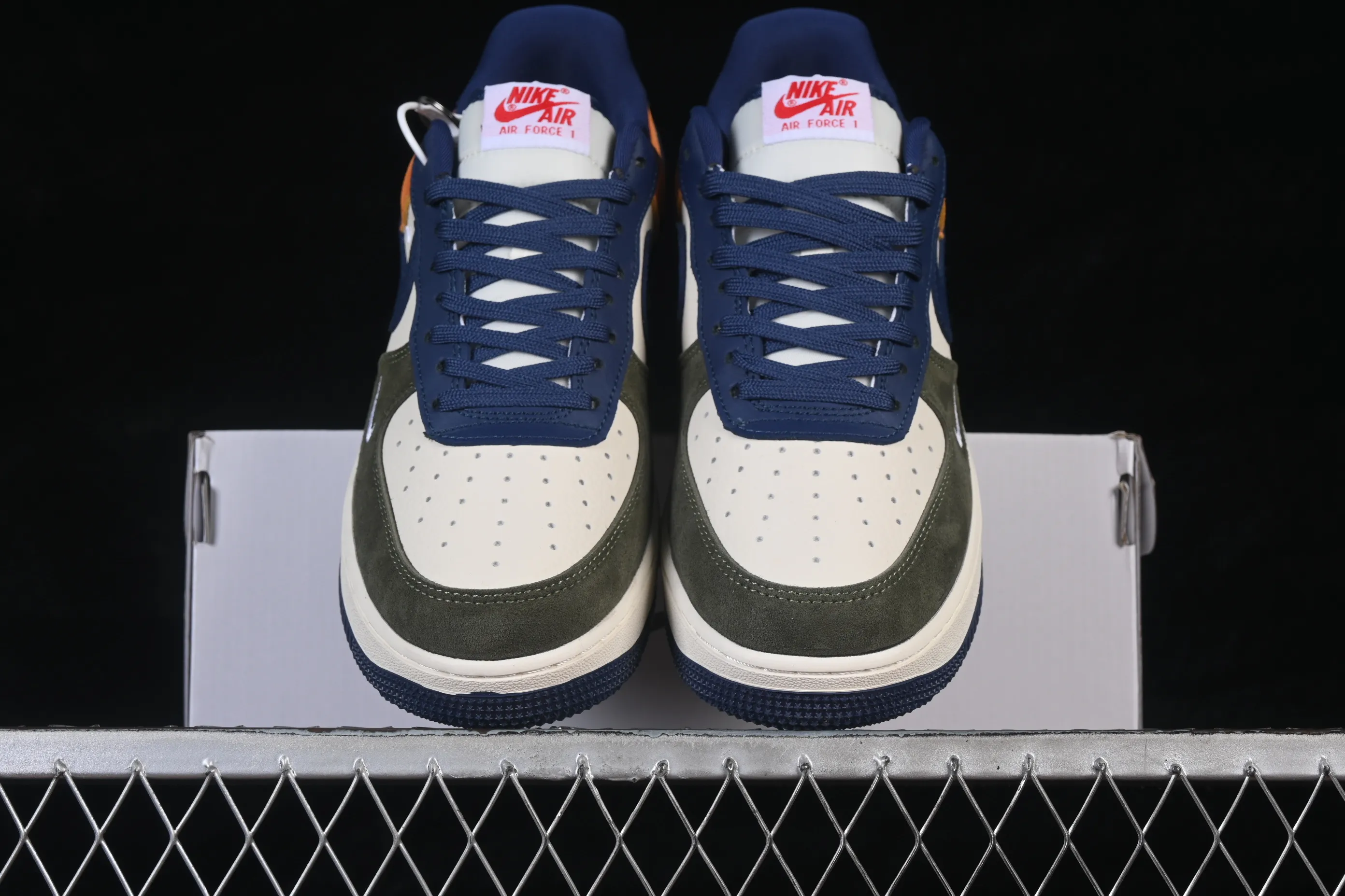 All Categories Nk Air Force 1 Air Force Series Nk Air Force 1 Low Air Force Low Nike Air Force 1'07 Low Yelin Orange Blue Air Force One Low Casual Shoes DF0188-124